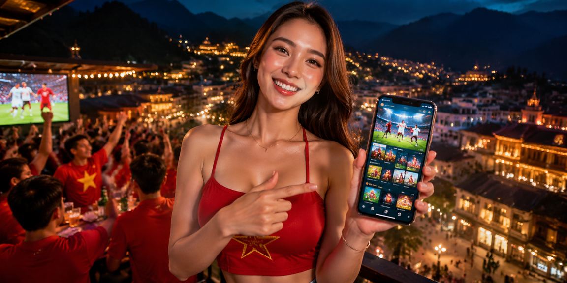 Người dùng Việt Nam theo dõi cược thể thao trực tuyến với giao diện casino